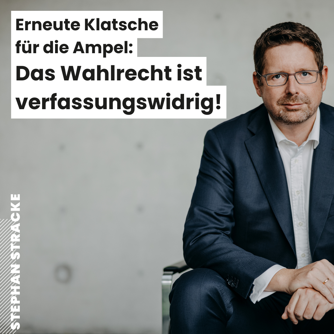 Statement zum heutigen Urteil des Bundesverfassungsgerichts zur Wahlrechtsreform der Ampel