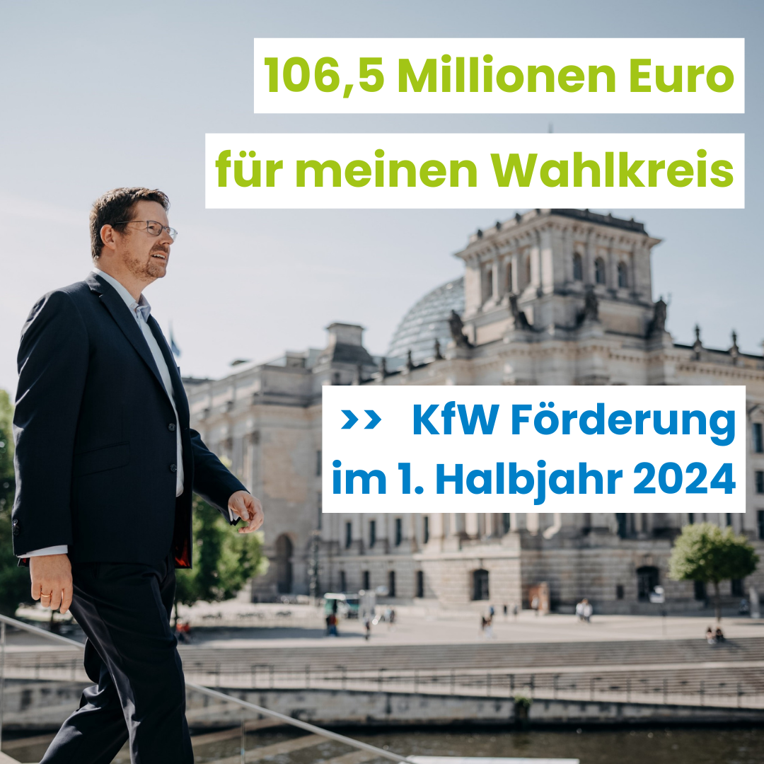 KfW Förderung im ersten Halbjahr 2024