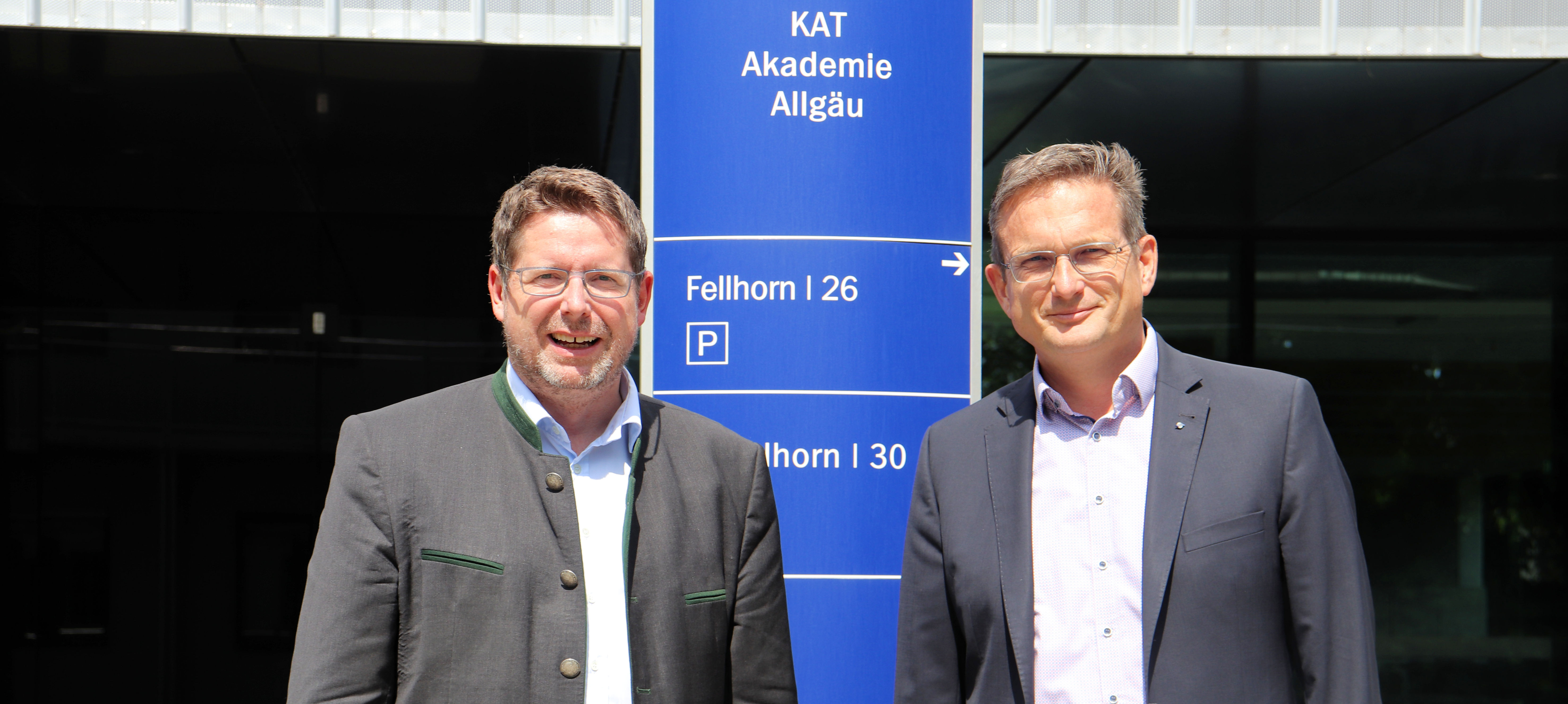 Stephan Stracke im Gespräch mit Jan Herchenröder bei der KAT Akademie Allgäu.